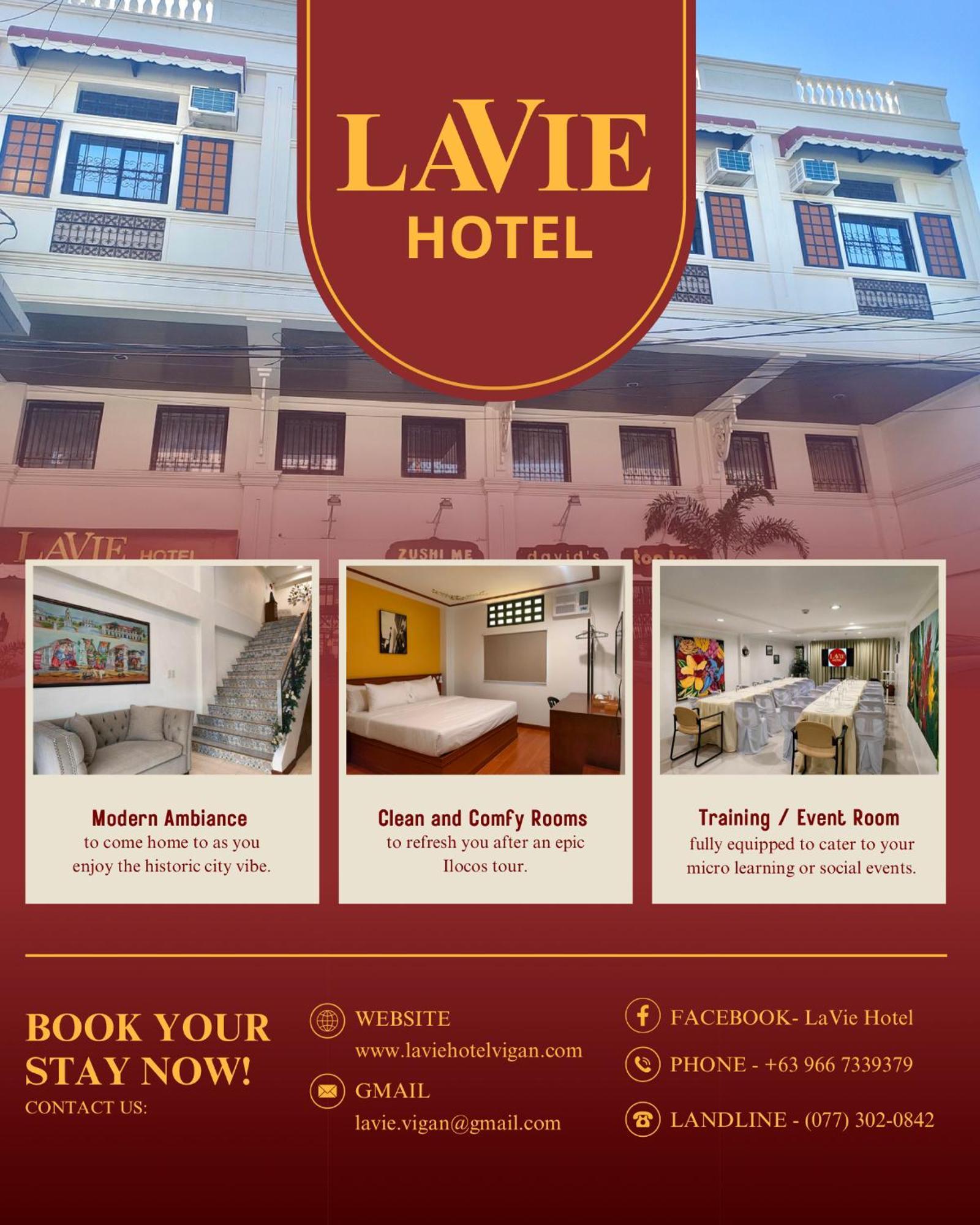 Lavie Hotel Виган Экстерьер фото